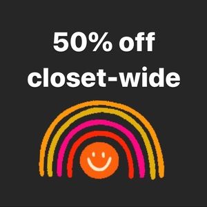 LOVE is the answer SALE: 50% off closet-wi…